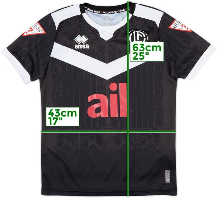 2022-23 Lugano Home Shirt #9 - 7/10 - (XS)