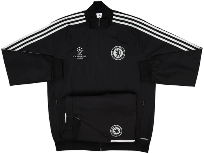 2013-14 Chelsea CL adidas Full Tracksuit - 6/10 - (M/L)