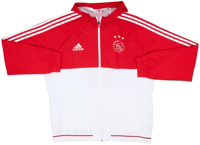 2017-18 Ajax adidas Hooded Tracksuit - 8/10 - (XL)