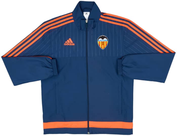 2011-12 Valencia adidas Tracksuit - 8/10 - (S)