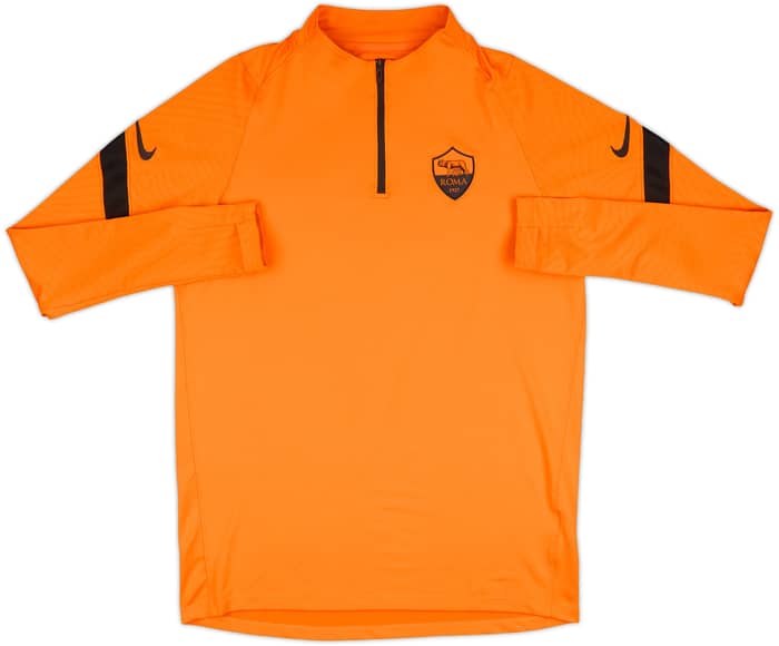 2019-20 Roma Nike 1/4 Zip Drill Top - 9/10 - (M)