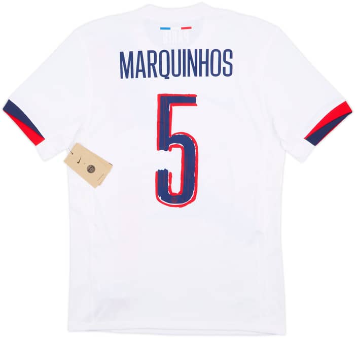 2024-25 Paris Saint-Germain Away Shirt Marquinhos #5 (S)