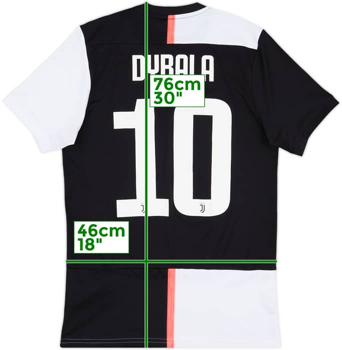2019-20 Juventus Home Shirt Dybala #10 - 7/10 - (S)