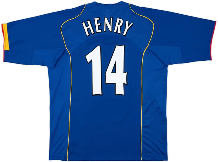 2004-06 Arsenal Away Shirt Henry #14 - 8/10 - (XL)