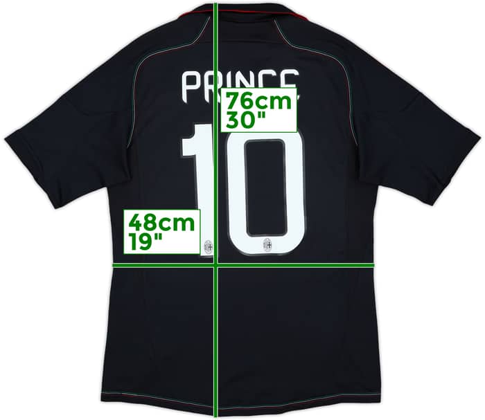 2012-13 AC Milan Third Shirt Prince #10 - 8/10 - (M)