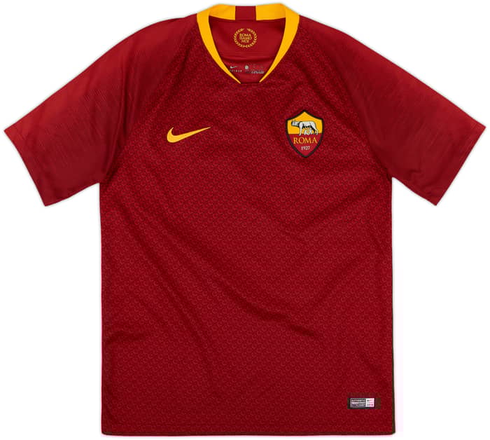 2018-19 Roma Home Shirt Dzeko #9 - 9/10 - (S)