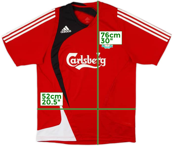 2007-08 Liverpool adidas Formotion Training Shirt - 7/10 - (L)