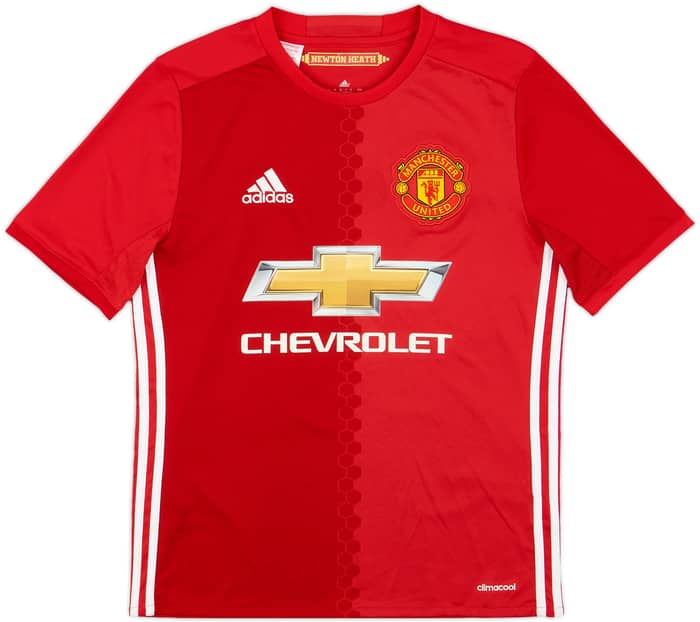 2016-17 Manchester United Home Shirt Rooney #10 - 9/10 - (L.Boys)