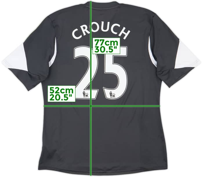 2013-14 Stoke City '150 Years' Away Shirt Crouch #25 - 8/10 - (L)