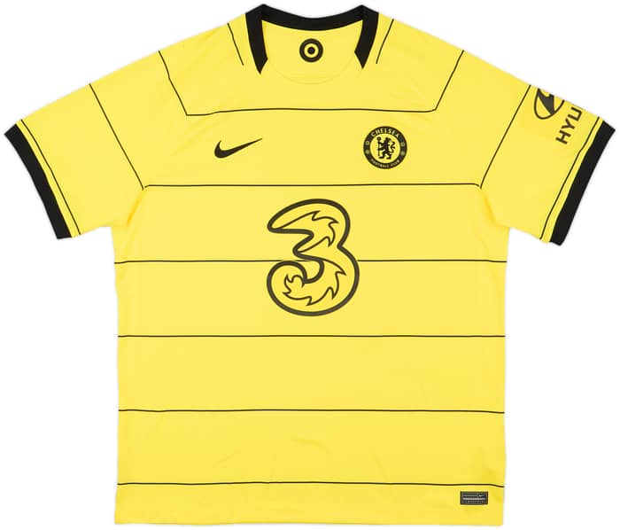 2021-22 Chelsea Away Shirt T.Silva #6 - 8/10 - (XL)