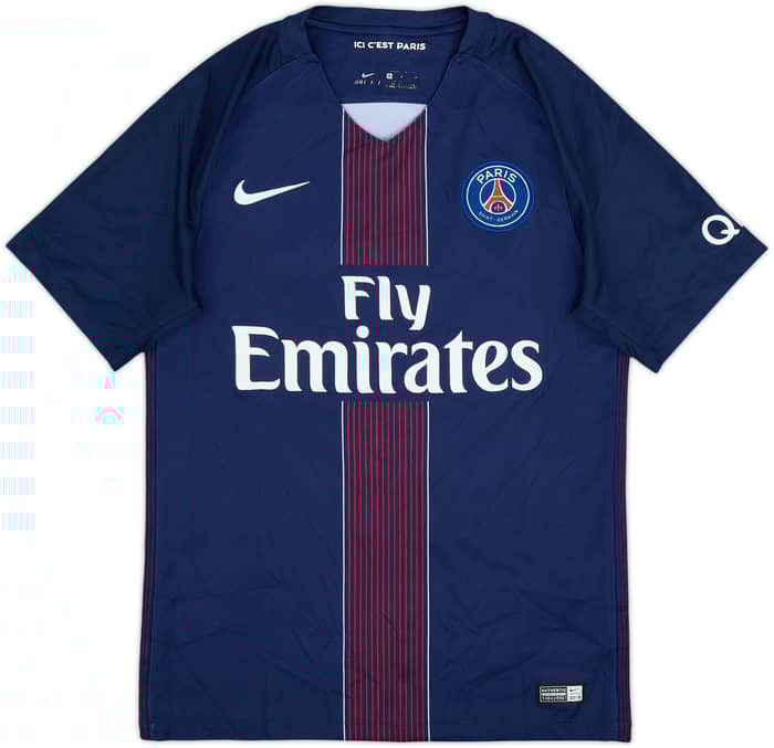 2016-17 Paris Saint-Germain Home Shirt Di Maria #11 - 7/10 - (S)