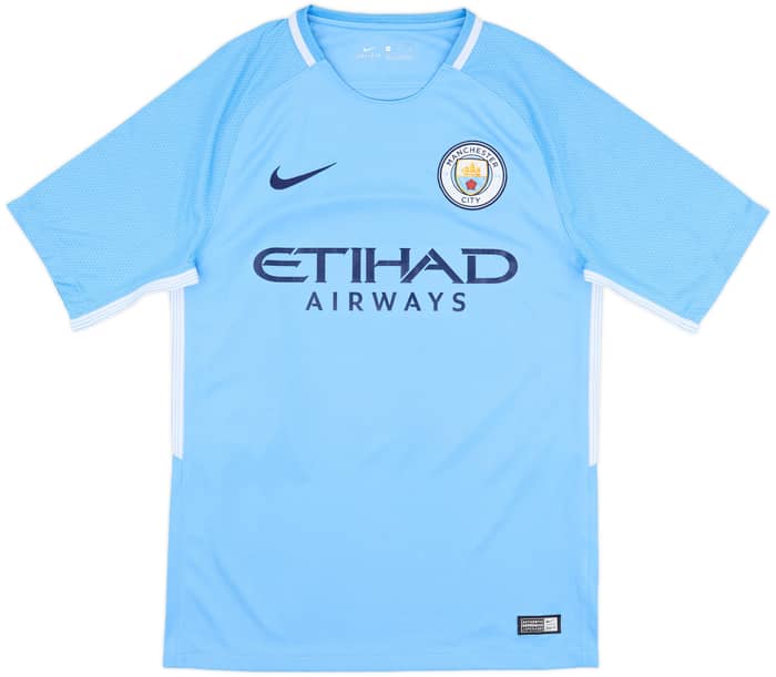 2017-18 Manchester City Home Shirt De Bruyne #17 - 6/10 - (S)