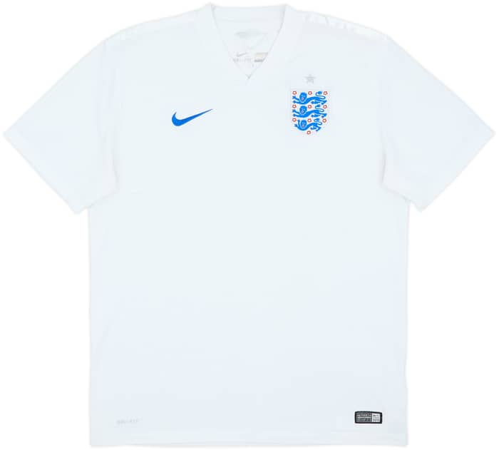 2014-15 England Home Shirt - 4/10 - (L)