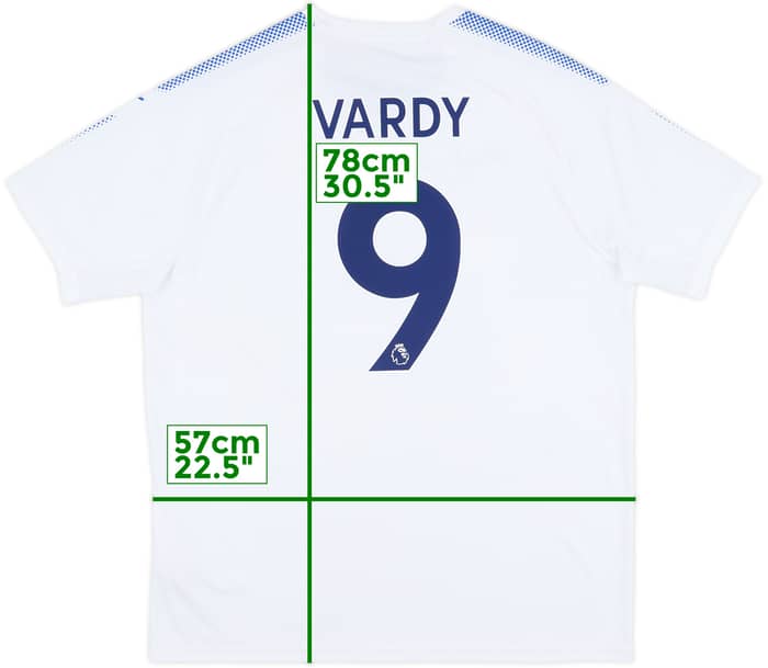 2017-18 Leicester Third Shirt Vardy #9 - 8/10 - (XL)