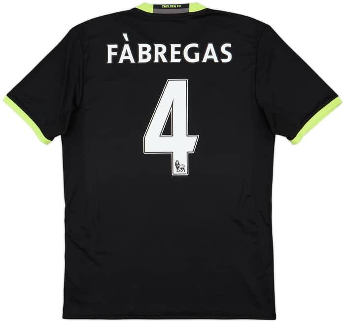 2016-17 Chelsea Away Shirt Fabregas #4 - 9/10 - (M)