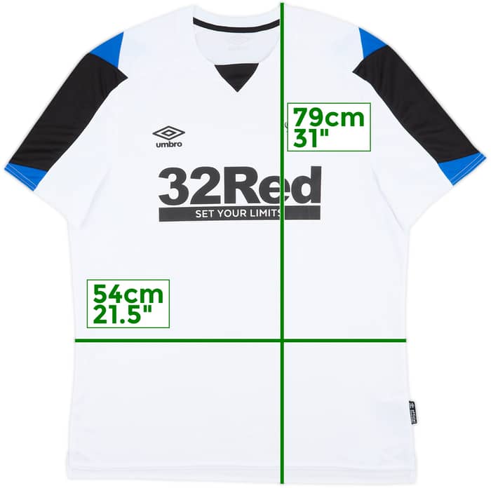 2021-22 Derby Home Shirt - 7/10 - (XL)