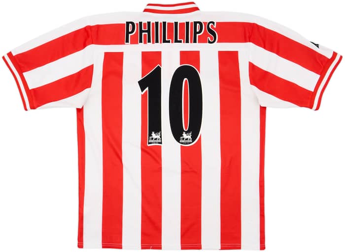 1999-00 Sunderland Home Shirt Phillips #10 - 8/10 - (L)