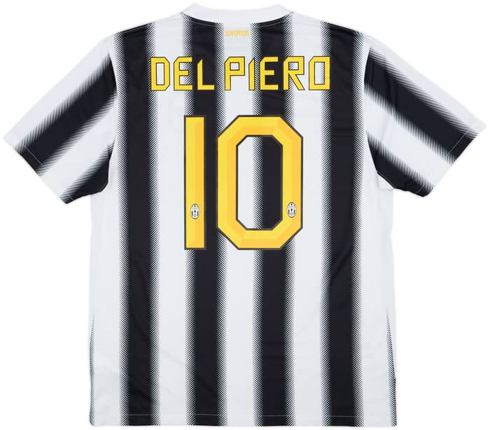 2011-12 Juventus Home Shirt Del Piero #10 - 8/10 - (L)