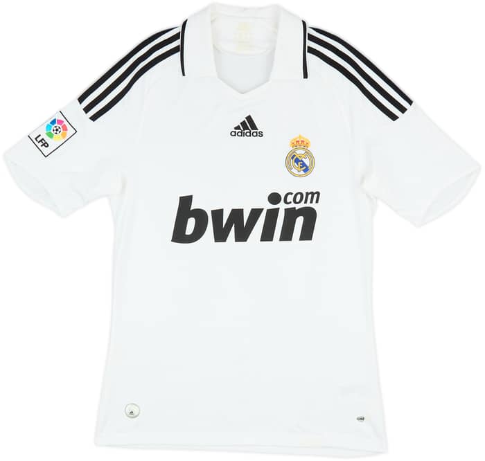 2008-09 Real Madrid Home Shirt - 7/10 - (S)