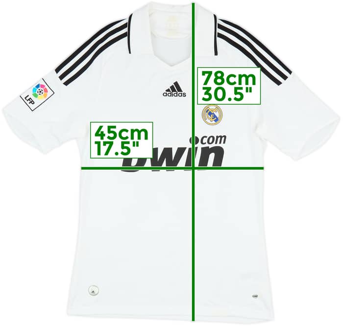 2008-09 Real Madrid Home Shirt - 7/10 - (S)