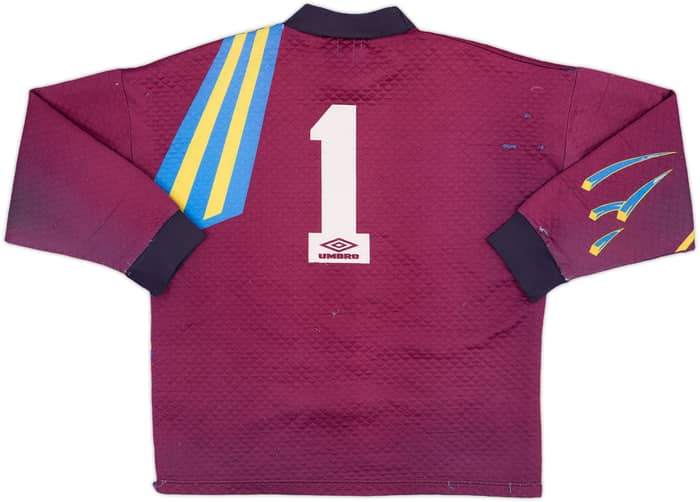 1992-93 Manchester United GK Shirt #1 - 6/10 - (M)