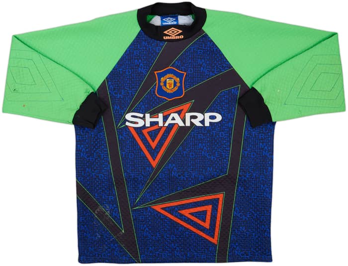 1994-96 Manchester United GK Shirt Schmeichel #1 - 7/10 - (L)