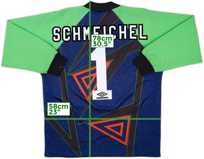 1994-96 Manchester United GK Shirt Schmeichel #1 - 7/10 - (L)