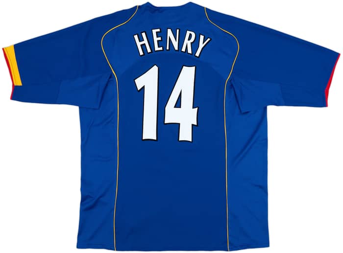 2004-06 Arsenal Away Shirt Henry #14 - 9/10 - (XXL)