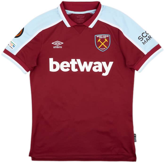 2021-22 West Ham Home Shirt Bowen #20 - 9/10 - (M)