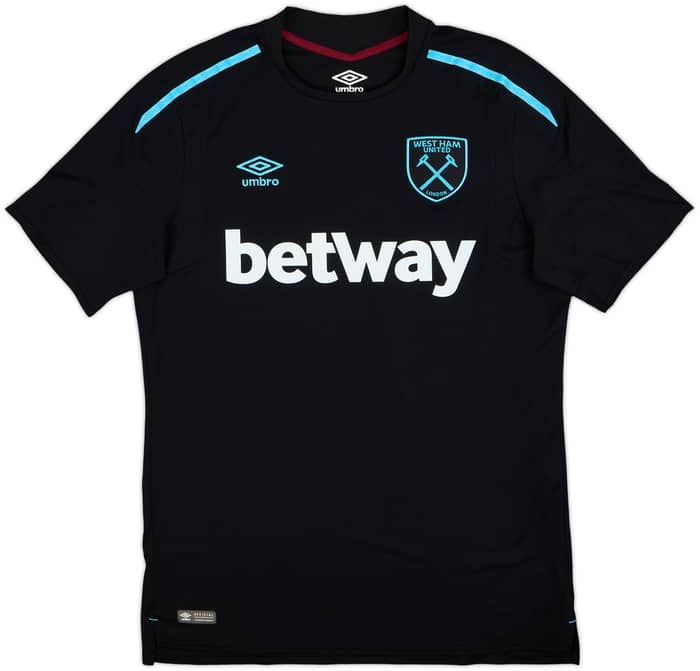 2017-18 West Ham Away Shirt Noble #16 - 10/10 - (L)