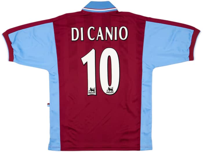 1998-99 West Ham Home Shirt Di Canio #10 - 9/10 - (M)