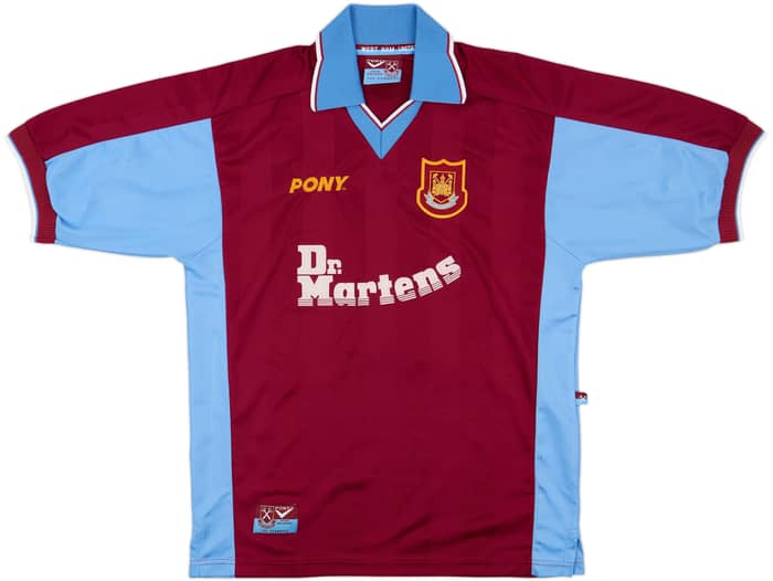 1998-99 West Ham Home Shirt Di Canio #10 - 9/10 - (M)