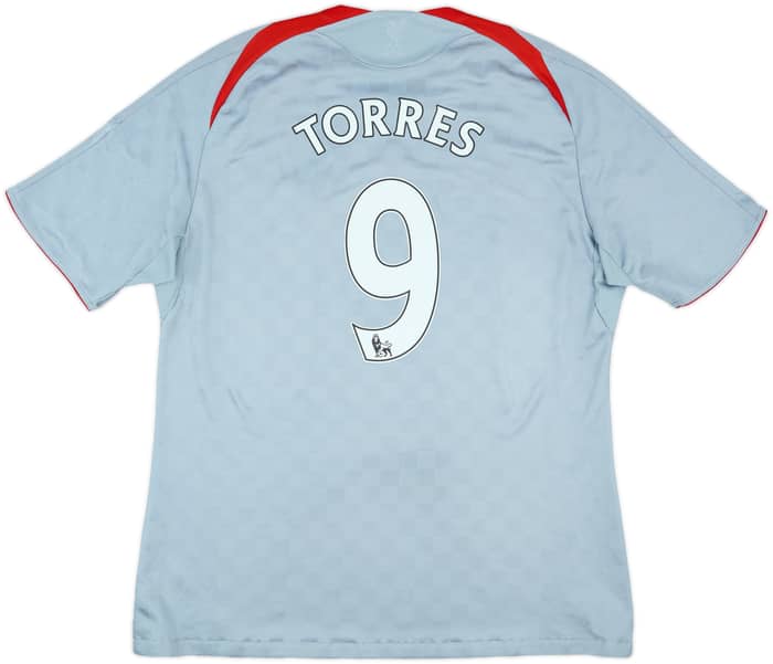 2008-09 Liverpool Away Shirt Torres #9 - 6/10 - (XL)