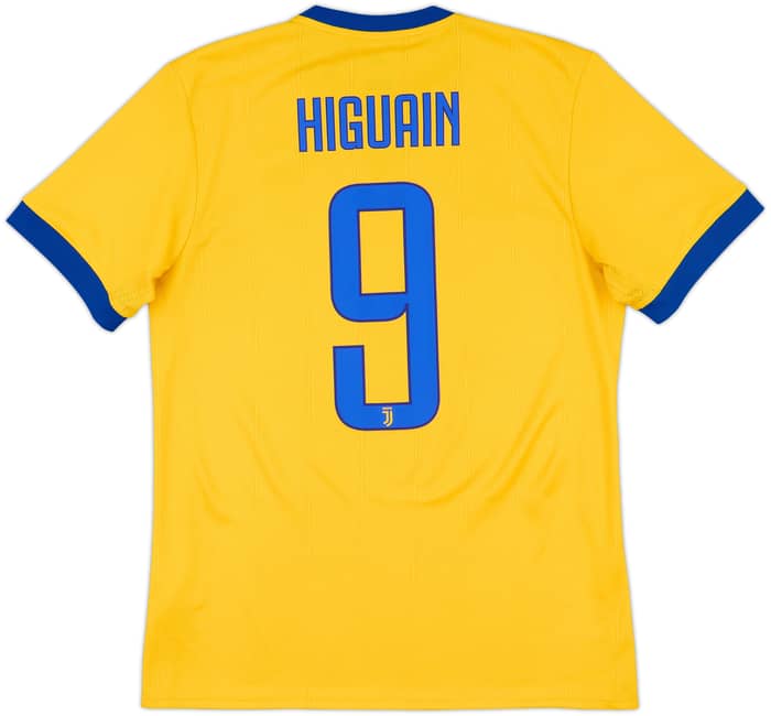 2017-18 Juventus Away Shirt Higuain #9 - 9/10 - (M)