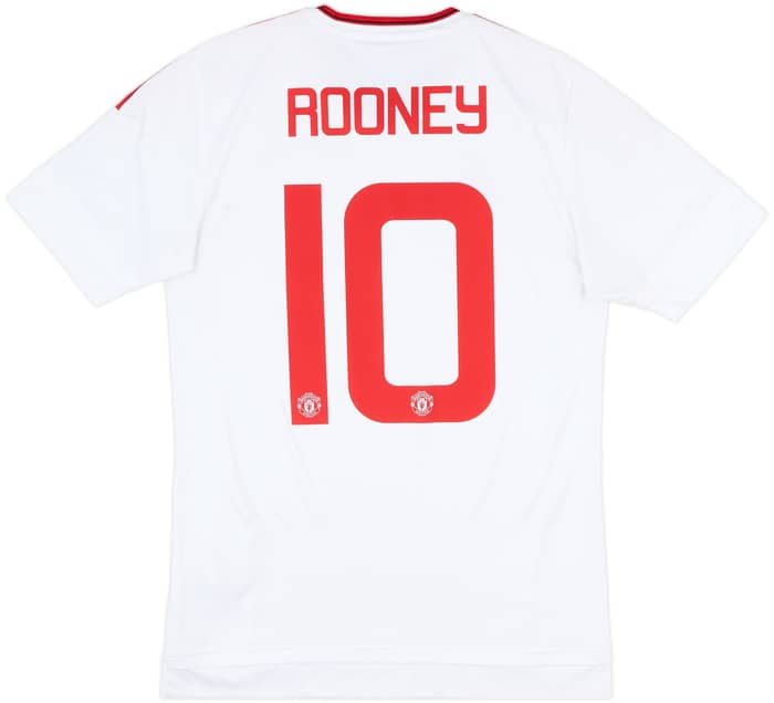 2015-16 Manchester United Away Shirt Rooney #10 - 7/10 - (S)