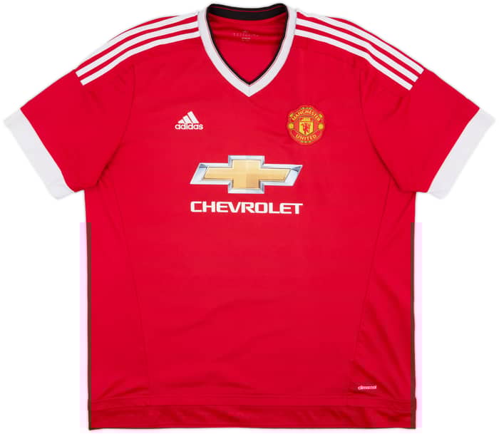 2015-16 Manchester United Home Shirt Rooney #10 - 5/10 - (XXL)