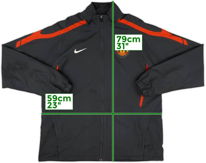 2010-11 Manchester United Nike Track Jacket - 6/10 - (L)
