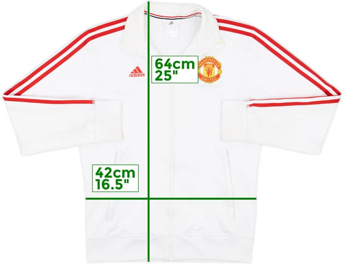 2015-16 Manchester United adidas Track Jacket - 6/10 - (S)