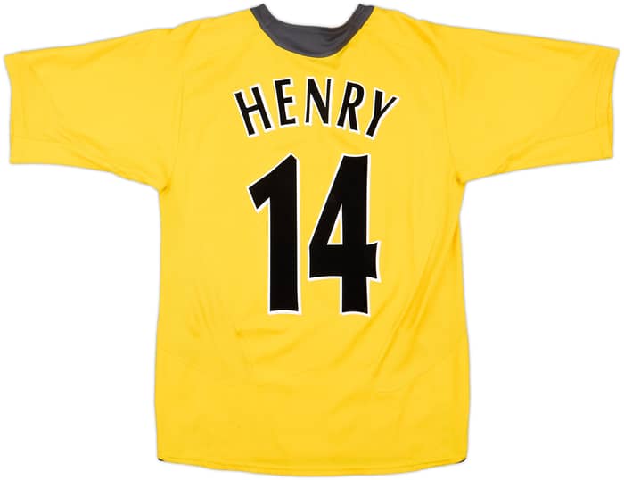 2005-06 Arsenal Away Shirt Henry #14 - 7/10 - (S)