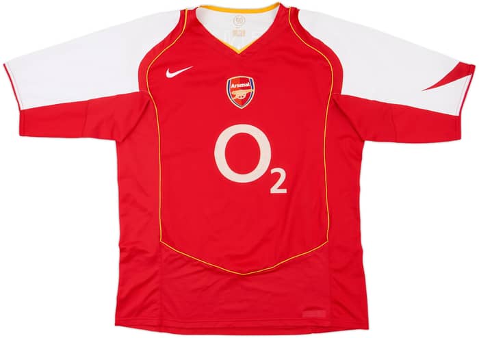 2004-05 Arsenal Home Shirt Henry #14 - 8/10 - (XL)