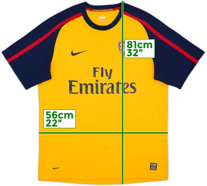 2008-09 Arsenal Away Shirt - 5/10 - (L)