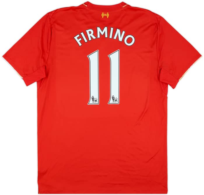 2015-16 Liverpool Home Shirt Firmino #11 - 5/10 - (XL)