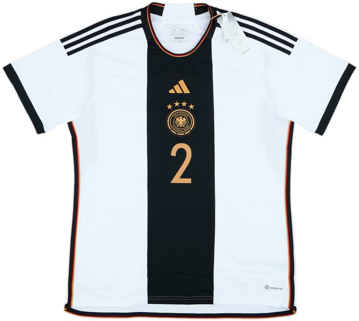 2022-23 Germany Home Shirt Rudiger #2 (XL)
