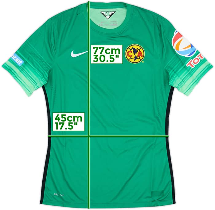 2015-16 Club America Player Issue GK Shirt - 8/10 - (M)