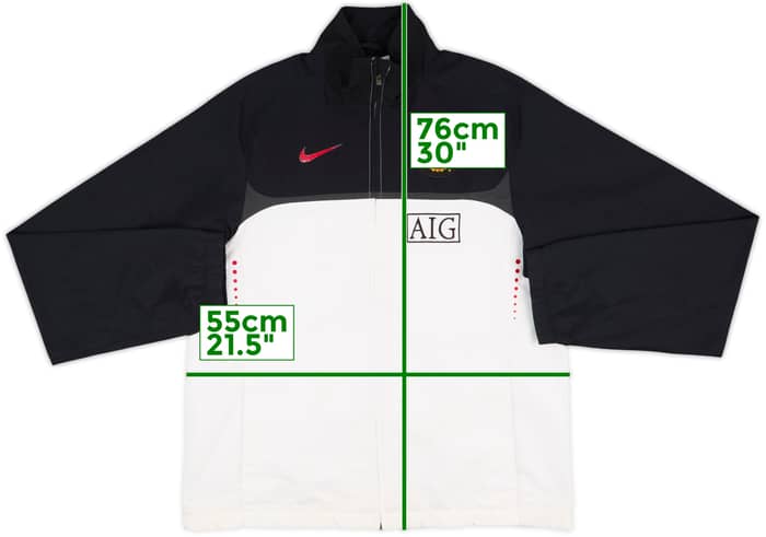 2010-11 Manchester United Nike Track Jacket - 5/10 - (M)