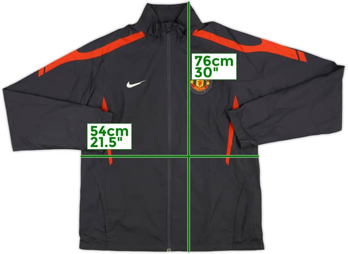 2010-11 Manchester United Nike Track Jacket - 5/10 - (M)
