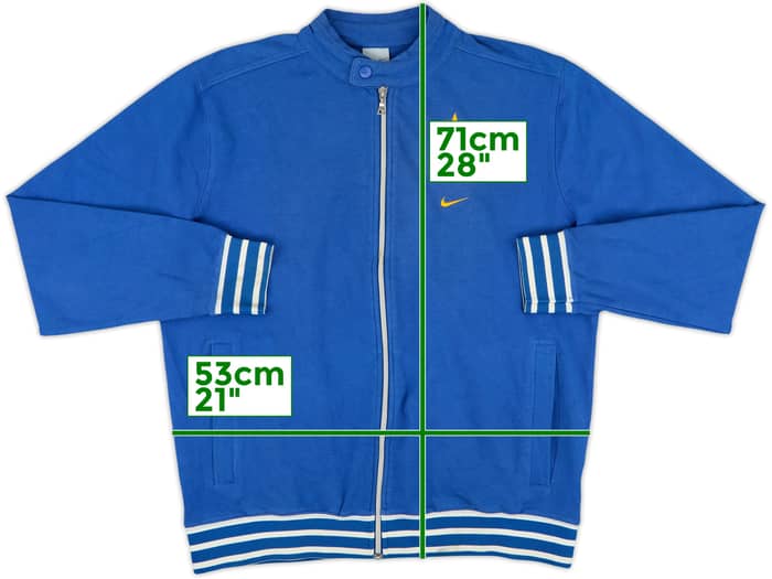 2005-06 Brazil Nike Track Jacket - 7/10 - (L)
