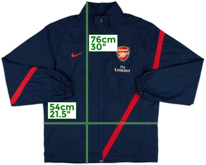 2012-13 Arsenal Nike Track Jacket - 6/10 - (M)