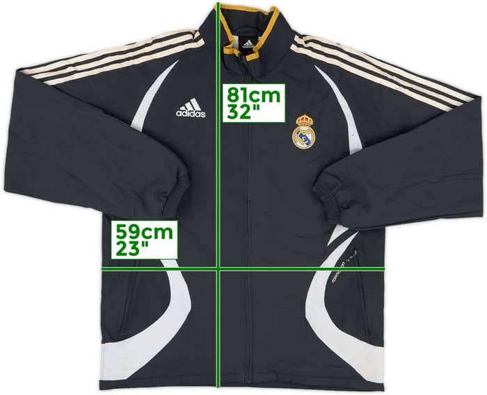2006-07 Real Madrid adidas Track Jacket - 6/10 - (M)