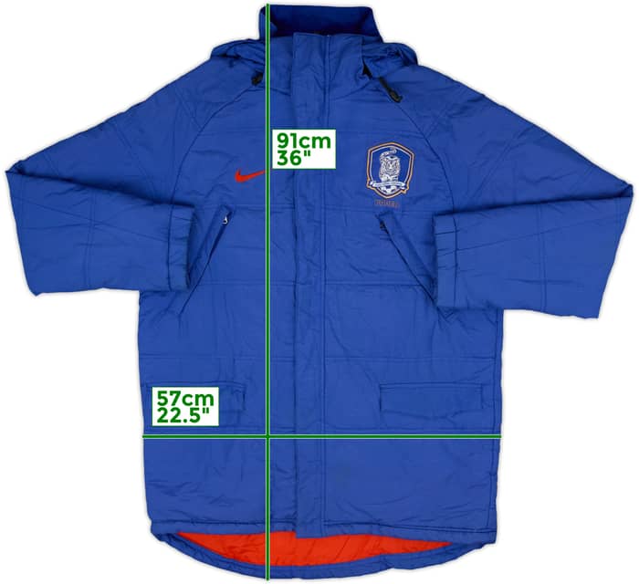 2009-10 South Korea Nike Padded Bench Coat - 6/10 - (M)